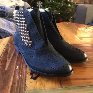 Sam Edelman Moto Leather studded boots